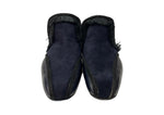 ボッテガヴェネタ BOTTEGA VENETA DRESS SHOES ドレス シューズ フリンジ スエード スリッポン 紺 メンズ靴 ローファー ネイビー サイズ 40 104S-1004