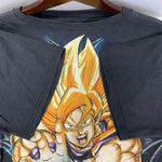 【曜日割引対象外】 アニメ Dragon Ball Z 孫悟空 かめはめ波 Tシャツ ブラック 201MT-3639 VB
