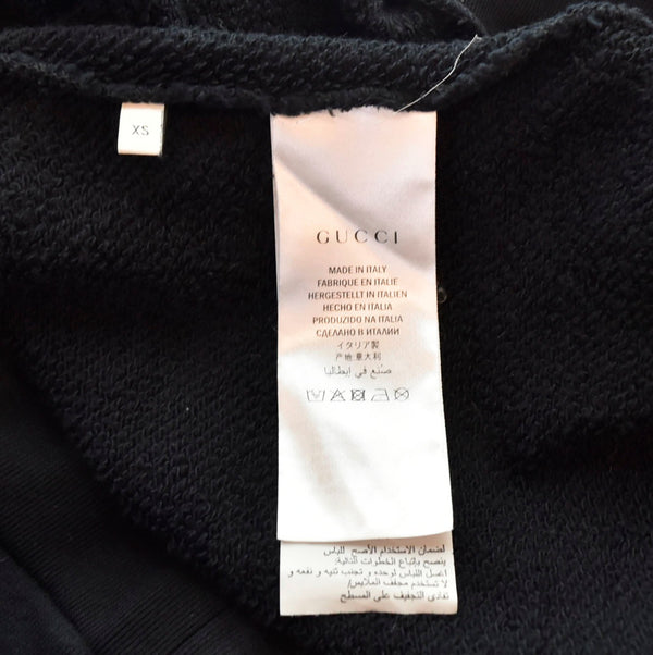 グッチ GUCCI Interlocking G Hooded Sweatshirt インターロッキング G スウェットシャツ Pullover プルオーバー LOGO ロゴ 475374 X3Q25 パーカ ブラック SSサイズ 103MT-1732