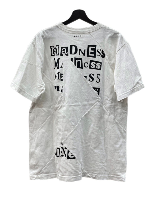 サカイ sacai Hank Willis Thomas Archive Mix T-Shirt アーカイブ ミックス Tシャツ パッチワーク 半袖 白 21-0179S サイズ 4 Tシャツ 総柄 ホワイト 104MT-1965