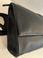 イアパピヨネ ear PAPILLONNER ワイドテープショルダーバッグ 黒無地×ダルメシアン柄テープ レザーバッグ バッグ レディースバッグ ショルダーバッグ・メッセンジャーバッグ ブラック 101bag-194