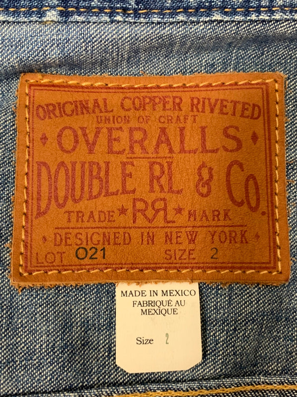 ダブルアールエル RRL デニムジャケット ブルー 2サイズ 201MT-3833