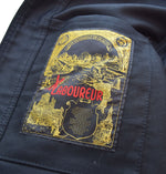 コムデギャルソン COMME des GARCONS GOOD DESIGN SHOP COMME des GARCONS×LABOUREUR ラブルール ワークコート ブラックモールスキン IQ-J003 コート ブラック Sサイズ 103MT-1792