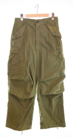 ミリタリー Military 70s USARMY M-65 70's アメリカ軍 片爪TALON 8415-782-2951 カーゴパンツ カーキ S-R 103MB-544