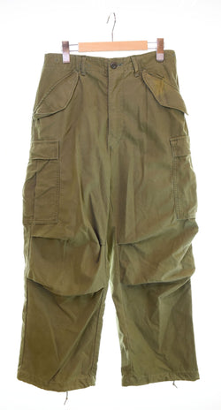 ミリタリー Military 70s USARMY M-65 70's アメリカ軍 片爪TALON 8415-782-2951 カーゴパンツ カーキ S-R 103MB-544