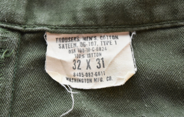 ミリタリー military Baker pants ベイカーパンツ コットントラウザーズ パンツ 8405-082-6611 ボトムスその他 グリーン 32 103MB-639