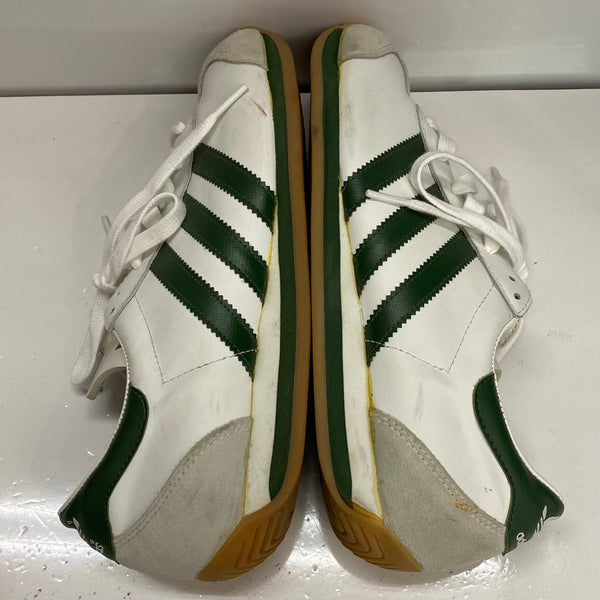 アディダス adidas 観賞用 country カントリー 90s 34662 メンズ靴 スニーカー グリーン 26cmサイズ 201-shoes1398