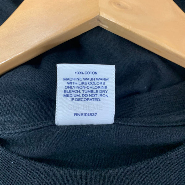シュプリーム SUPREME Milano Tee Tシャツ ブラック Lサイズ 201MT-4044