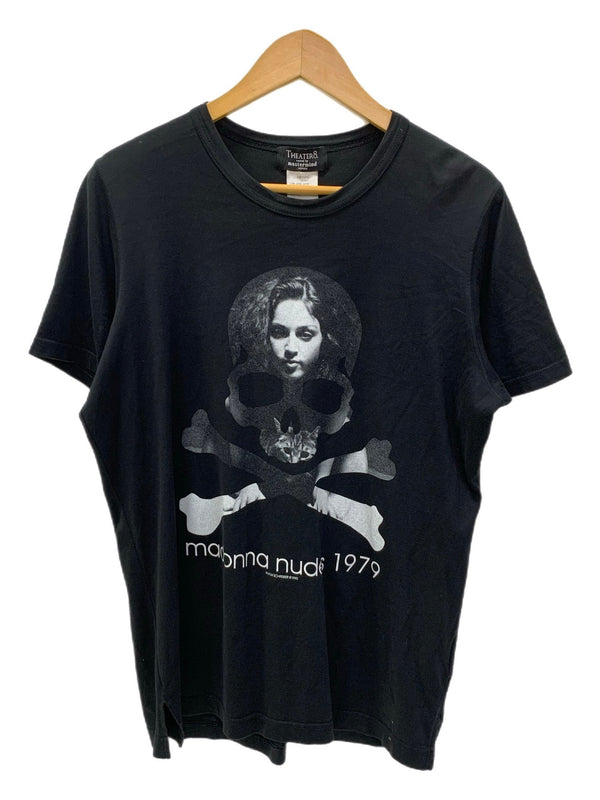 マスターマインドジャパン mastermind JAPAN シアターエイト THEATER8 コラボ モノクロ 8NM-TS04 Tシャツ ブラック Lサイズ 201MT-3785