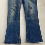 【曜日割引対象外】 リーバイス Levi's 70's 646 USA製 フレア ブーツカット ベルボトム デニム ブルー W34 L34サイズ 201MB-1205 VB