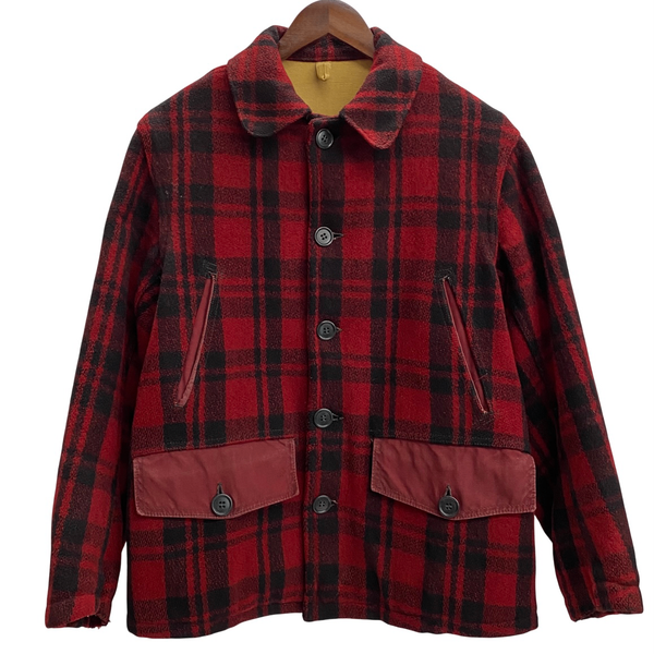 【曜日割引対象外】 ヴィンテージ vintage 50's RED HEAD レッドヘッド ウール マッキーノジャケット ジャケット レッド 201MT-4761 VB