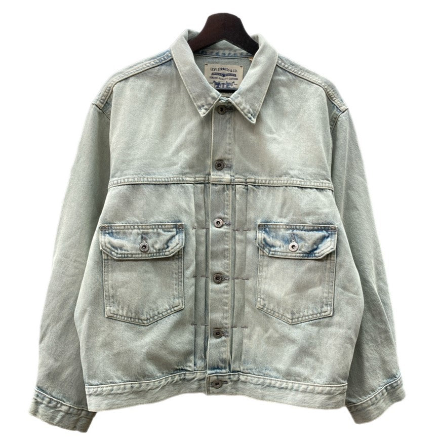 リーバイス Levi's 2nd TYPE MADE & CRAFTED デニムジャケット Gジャン ジャケット 無地 ブルー Sサイズ  104MT-530 | 古着通販のドンドンサガール