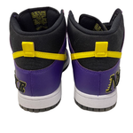 ナイキ NIKE Dunk High EMB "Lakers" DH0642-001 メンズ靴 スニーカー パープル 27.5㎝サイズ 201-shoes1077