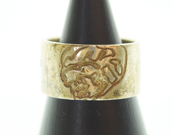 アンダーカバー UNDERCOVER 00年代 SILVER925スカルリング 16.5号 メンズジュエリー・アクセサリー 指輪・リング シルバー 103G-144