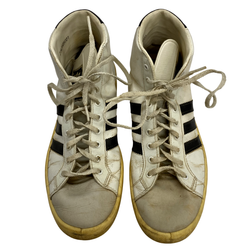 【曜日割引対象外】 アディダス adidas 90's ドイツ製 allround made in Germany 30700 メンズ靴 スニーカー ホワイト 25.5cmサイズ 201-shoes1584 VB