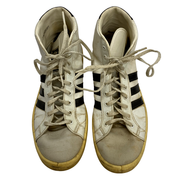 【曜日割引対象外】 アディダス adidas 90's ドイツ製 allround made in Germany 30700 メンズ靴 スニーカー ホワイト 25.5cmサイズ 201-shoes1584 VB