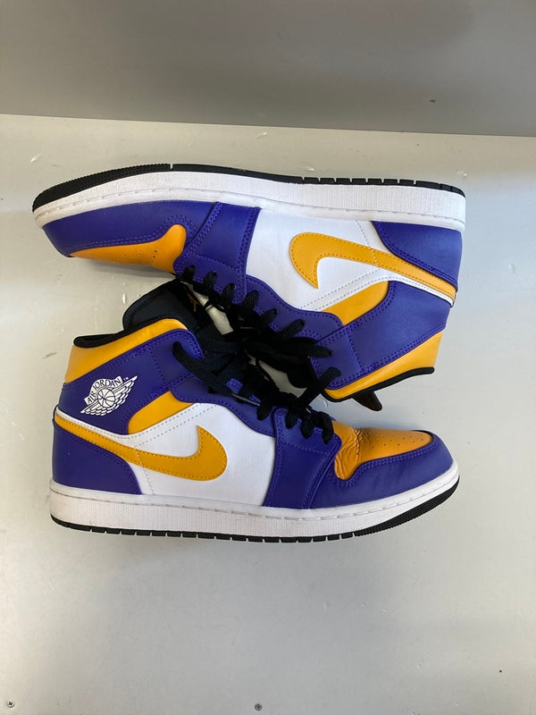 ジョーダン JORDAN Nike Air Jordan 1 Mid  Lakers ナイキ エアジョーダン1 ミッド レイカーズ DQ8426-517 メンズ靴 スニーカー ホワイト 28.5cm 101-shoes1788