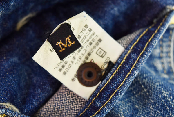 キャピタル KAPITAL ボアデニム ロング ジャケット 青 2 ジャケット ブルー Mサイズ 103MT-1756
