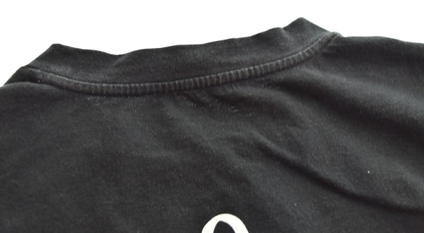 ロロピアーナ Loro Piana Hiroshi Fujiwara  藤原ヒロシ ロゴプリント クルーネック 半袖Tシャツ 黒 MAL0864 Tシャツ ブラック Sサイズ 103MT-2545