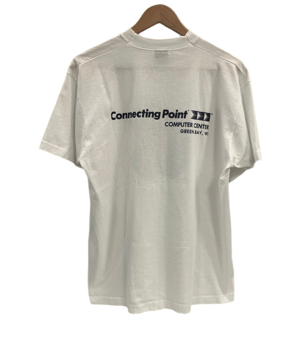 ヴィンテージ vintage 90's 90年代 SCREEN STARS APPLE アップル Rマーク ロゴ 企業物 アートT シングルステッチ MADE IN USA アメリカ製 XL Tシャツ ホワイト LLサイズ 101MT-4337