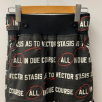 サカイ sacai 18ss テキストプリントスカート 18-03573 スカート ブラック 201LB-97