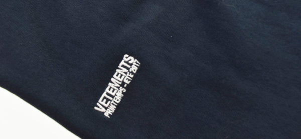 チャンピオン Champion VETEMENTS ヴェトモン 17SS Logo Sweat Pants  ロゴ スウェットパンツ  黒 MSS17CH19 ボトムスその他 ブラック Sサイズ 103MB-110