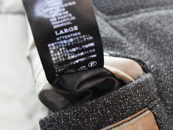 ルードギャラリー RUDE GALLERY RUDE GALLERY BLACK REBEL ブラックレーベルチェスターコート  ジャケット ブラック Lサイズ 103MT-3313