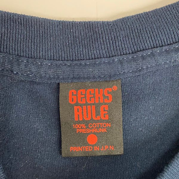 ダンダダン DAN DA DAN GEEKS RULE SILKSCREEN PRINTING Tシャツ