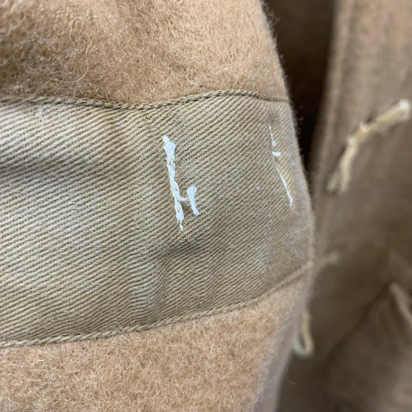 【曜日割引対象外】 ミリタリー系  Military Item 50’s 50s 50年代 イギリス軍 ダッフルコート 8405-99-127-0970 コート ブラウン 2サイズ 201MT-3380 VB