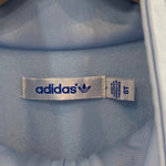 アディダス adidas セットアップ ジャージ トレフォイルロゴ セミフレア AGC002 ジャージ ロゴ ブルー Mサイズ 201LT-297