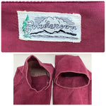 【曜日割引対象外】 ヴィンテージ vintage Punderson 60's 70's レースアップ デニムプルオーバーシャツ ジャケット ワインレッド 201MT-4872 VB