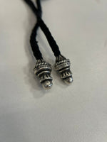 クロムハーツ CHROME HEARTS CH CRS SML クリンプトCHクロスペンダント スモール レザーブレイドネックレス  メンズジュエリー・アクセサリー ネックレス・ペンダント シルバー 101G-206