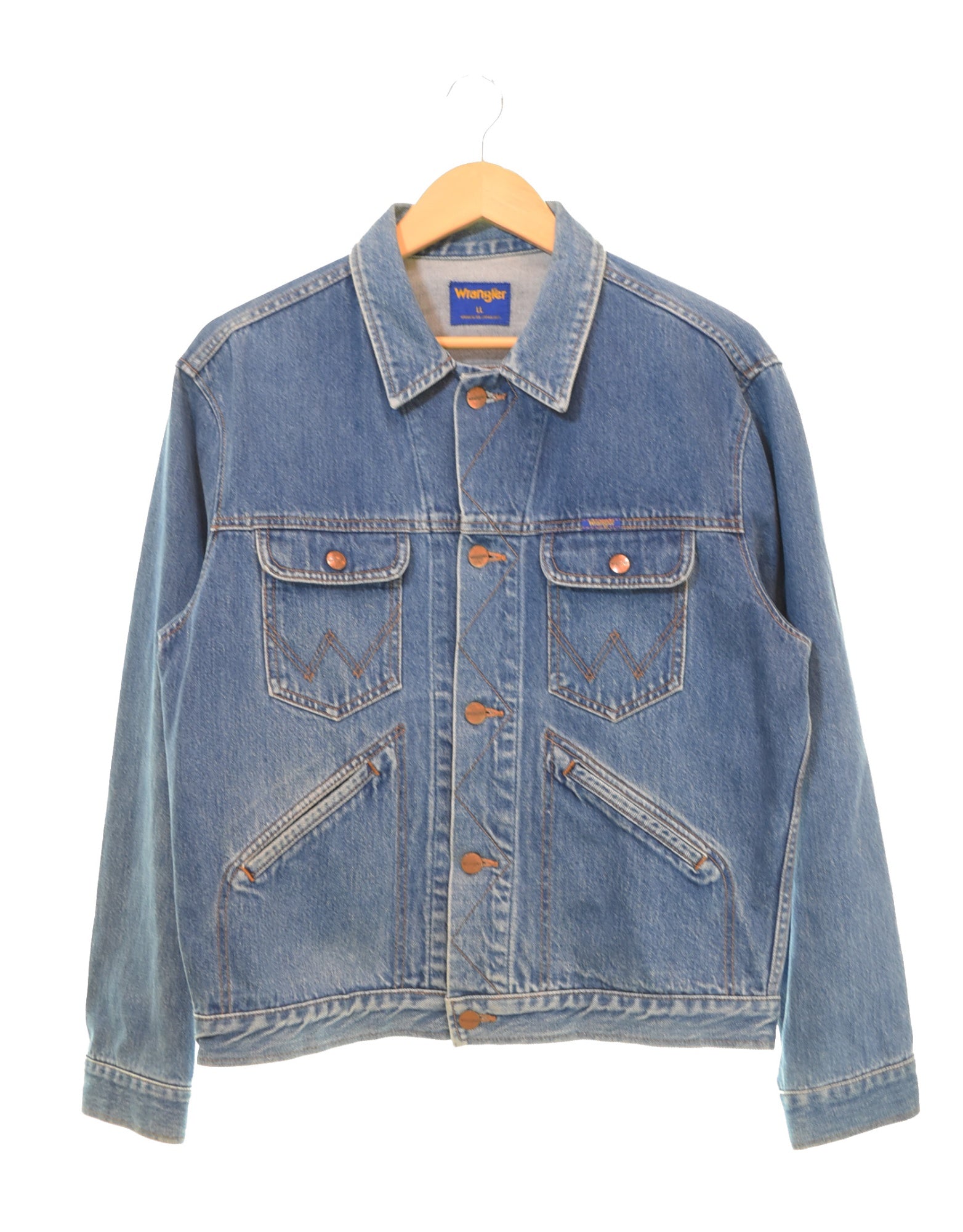 ラングラー Wrangler 124MJ デニムジャケット 4ポケット ジャケット