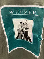 バンド band 00s weezer ウィーザー バンドTシャツ BAND Tシャツ  Tシャツ グリーン Sサイズ 101MT-2893