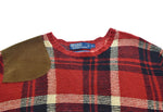 ラルフローレン RalphLauren エルボーパッチニット ショルダーパッチ MNBLSWEM3P00032 セーター マルチカラー Lサイズ 103MT-2542