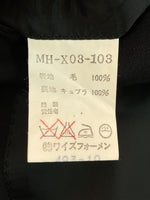 ワイズ Y's for men DOUBLE TAILORED JACKET ダブル テーラード ジャケット アーカイブ アウター 黒 MH-X03-103 ジャケット 無地 ブラック Sサイズ 104MT-1583