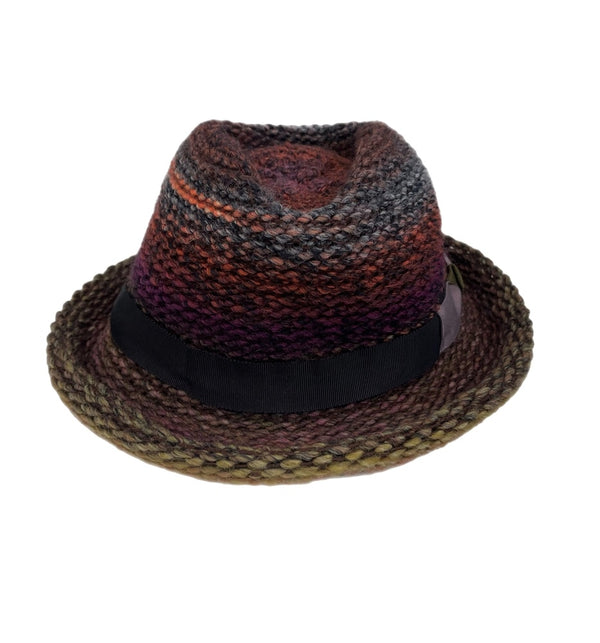 カシラ CA4LA ニットハット 毛糸 JUN01121 帽子 レディース帽子 ハット マルチカラー 101hat-185