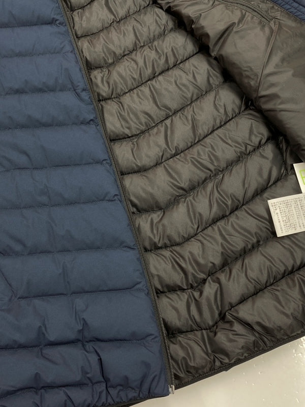 ザノースフェイス THE NORTH FACE Thunder Jacket サンダー ジャケット 中綿 ダウン フロントジップ NAVY 紺 NY32012 ジャケット ロゴ ネイビー Sサイズ 104MT-556