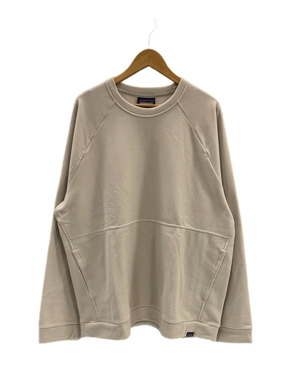 パタゴニア PATAGONIA 25年春夏 M's Micro D Crewneck Sweatshirts マイクロ D クルーネック プルオーバー 白 23225SP25 XL スウェット ホワイト 101MT-5279