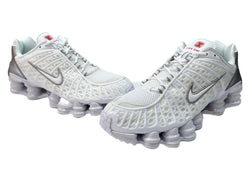 ナイキ NIKE 25年製 SHOX TL ショックス メッシュ ローカット シューズ 白 AV3595-100 メンズ靴 スニーカー ホワイト 27.5cm 104S-1020