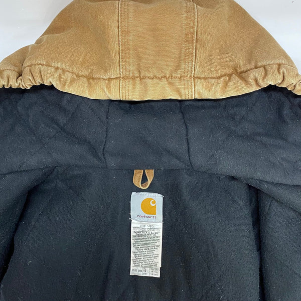 【曜日割引対象外】 カーハート Carhartt 00's アクティブジャケット パーカー ダック ジャケット ベージュ 201MT-4468 VB