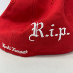 【中古】シュプリーム SUPREME R.I.P. New Era コラボ 7 1/2 帽子 メンズ帽子 キャップ レッド 201goods-663