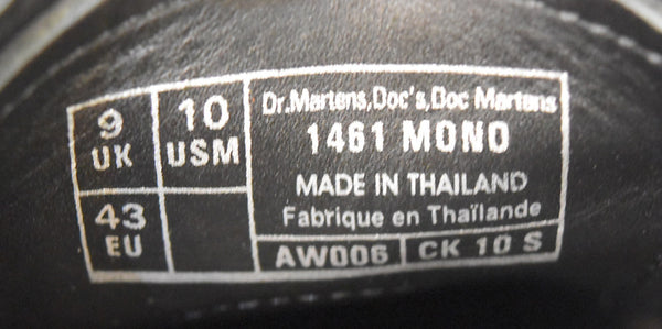 ドクターマーチン Dr.Martens 3ホール 1461 3EYE 3ホールシューズ 1461 メンズ靴 ブーツ その他 ブラック UK9 27.5cm 103S-1345