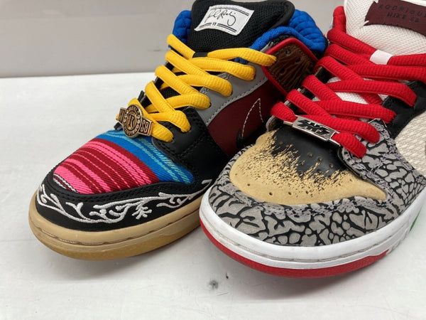 ナイキ NIKE 21年製 SB DUNK LOW WHAT THE P-ROD ダンク ロー ホワット ザ P-ロッド PAUL RODRIGUEZ ポール・ロドリゲス CZ2239-600 レディース靴 スニーカー マルチカラー 24cm 104S-788