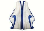 ナイキ NIKE 21年製 AIR FORCE 1 LOW MEDIUM BLUE エア フォース ロー ミディアム ブルー AF1 シューズ 白 青 DH7561-104 メンズ靴 スニーカー ホワイト 28cm 104-shoes633