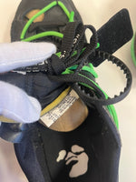 ナイキ NIKE ×Off-White Blazer Low Black and Electro Green オフホワイト ブラック アンド エレクトログリーン メンズ靴 スニーカー ブラック 26cm 101sh-2422