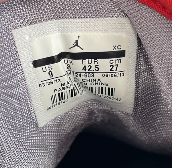 ジョーダン JORDAN Nike Air Jordan 1 Mid Fire Red Cement ナイキ エアジョーダン1 ミッド ファイヤーレッドセメント 554724-603 メンズ靴 スニーカー レッド 27cm 101sh-2117