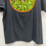 【曜日割引対象外】 ヴィンテージ vintage 90's ラッシュ RUSH 1991 ROLL THE BONES PUSHEAD USA製 Tシャツ ブラック XLサイズ 201MT-4294 VB