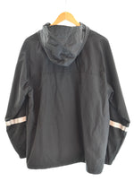 シュプリーム SUPREME 18SS Reflective Taping Hooded Pullover リフレクティブ テーピング フーデッド プルオーバー ジャケット 黒 ジャケット ブラック Mサイズ 103MT-2120