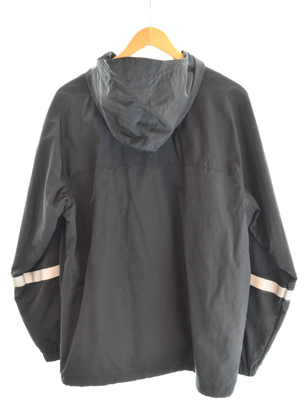 シュプリーム SUPREME 18SS Reflective Taping Hooded Pullover リフレクティブ テーピング フーデッド プルオーバー ジャケット 黒 ジャケット ブラック Mサイズ 103MT-2120